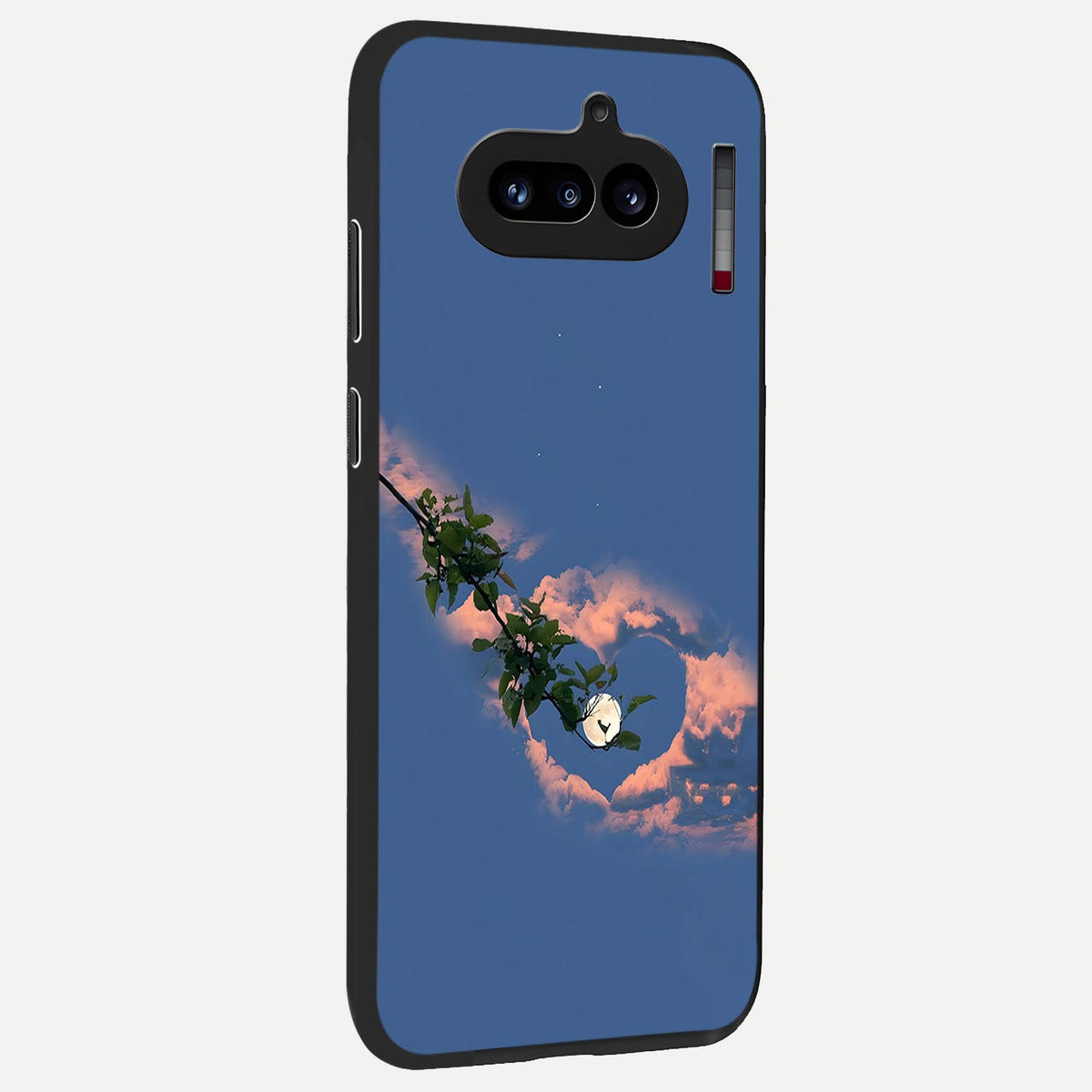  Sky Under Tree back cover For Nothing Phone 4A slim fit glass case with vibrant aesthetic design