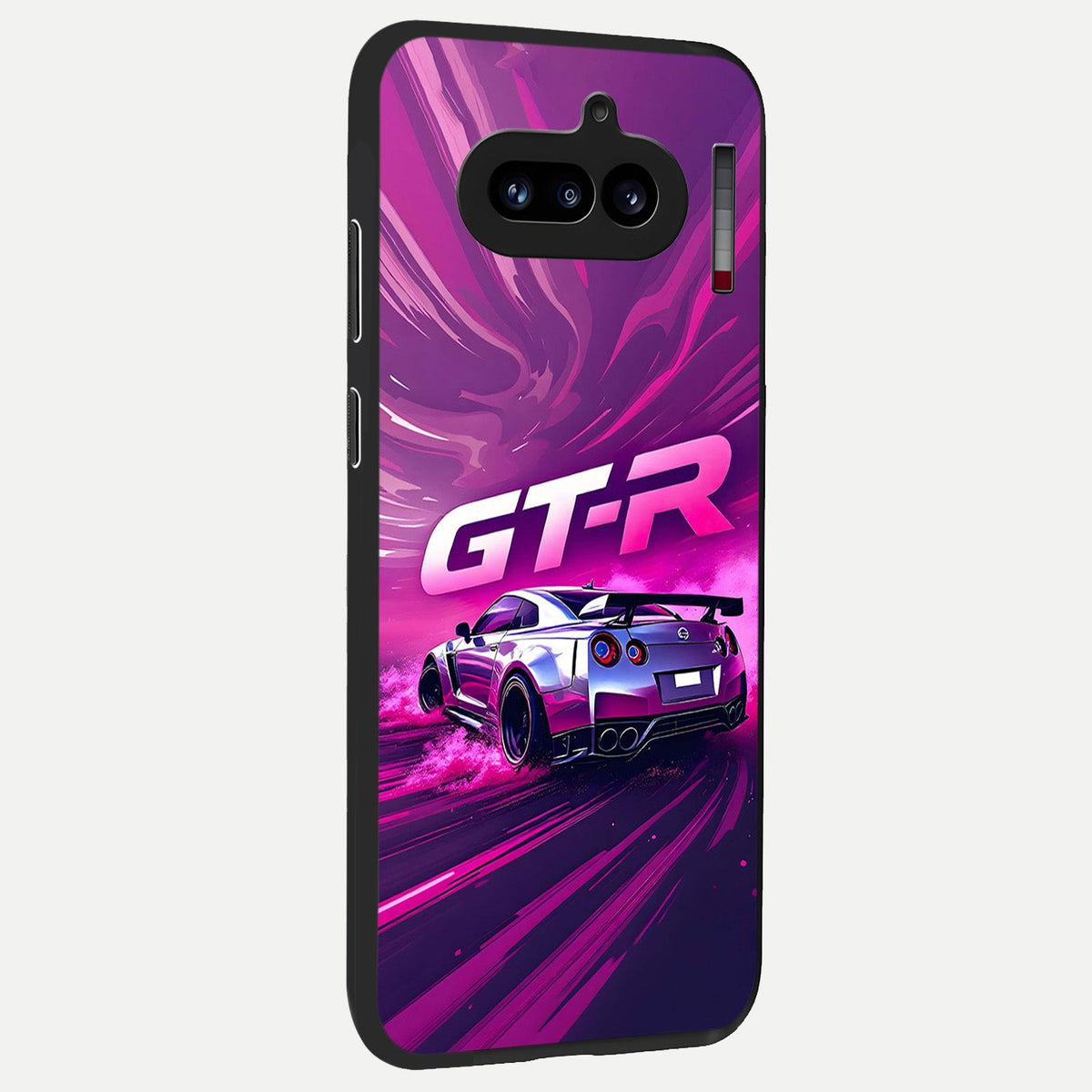  Speed Drift Legend back cover For Nothing Phone 4A slim fit glass case with vibrant aesthetic design