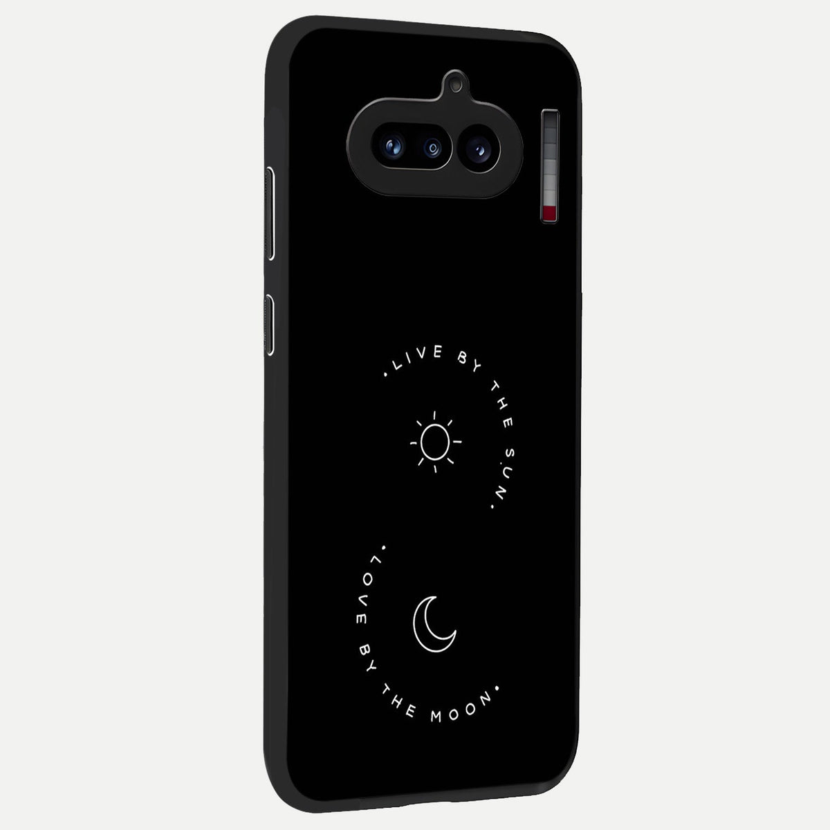  Sunflower Cat Art back cover For Nothing Phone 4A slim fit glass case with vibrant aesthetic design