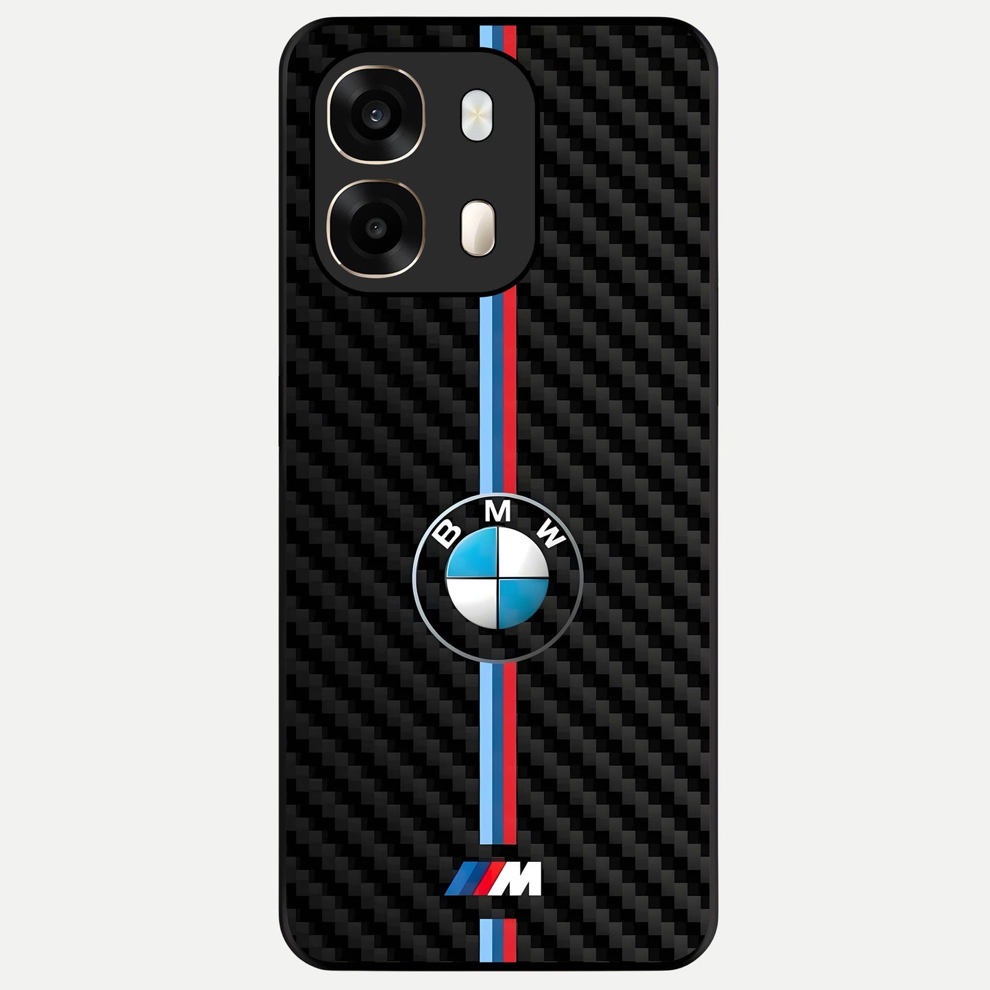  BMW Pattern Glass Case For Oppo A6  back cover – full design glossy printed glass finish