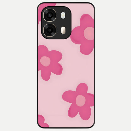  Candy Bloom Dreams Glass Case For Oppo A6  back cover – full design glossy printed glass finish