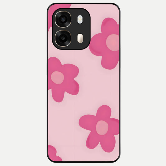  Candy Bloom Dreams Glass Case For Oppo A6  back cover – full design glossy printed glass finish