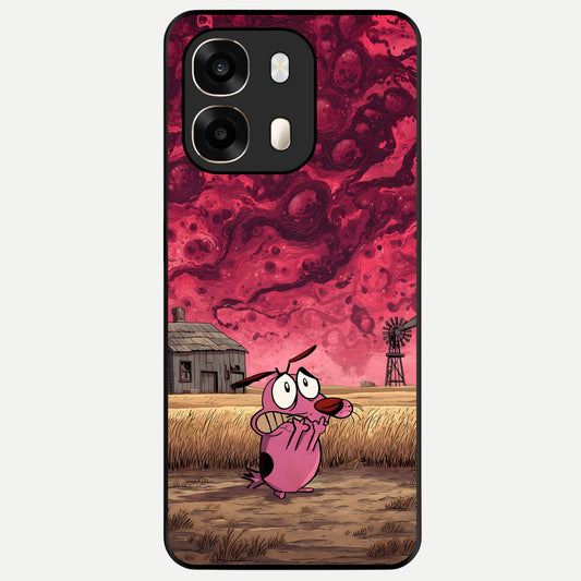 Courage Under Sky Glass Case For Oppo A6  back cover – full design glossy printed glass finish