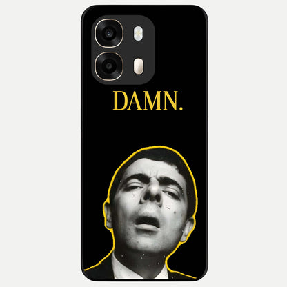  Mr Bean Damn Glass Case For Oppo A6  back cover – full design glossy printed glass finish