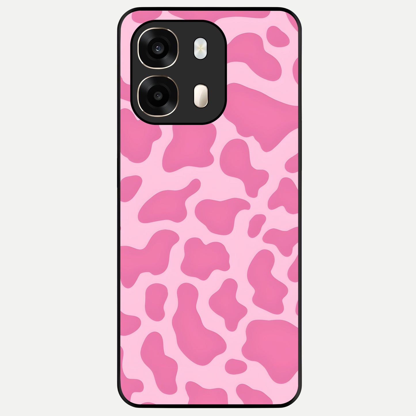  Pinkish Scenery Glass Case For Oppo A6  back cover – full design glossy printed glass finish