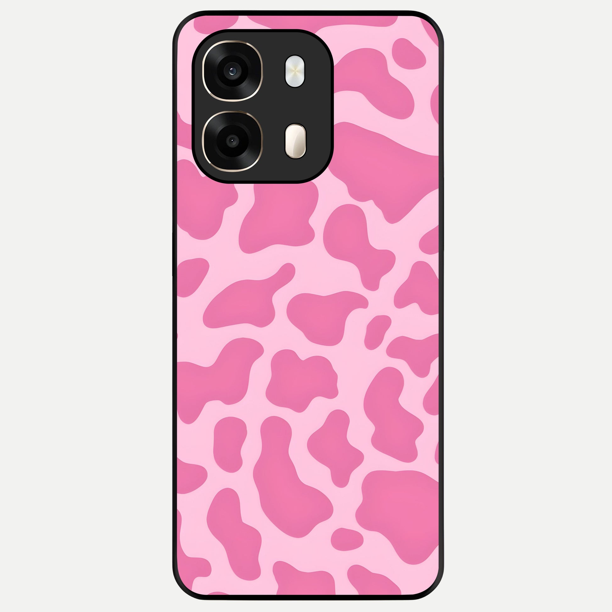  Pinkish Scenery Glass Case For Oppo A6  back cover – full design glossy printed glass finish
