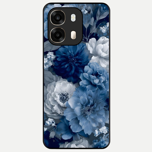  Royal Bloom Garden Glass Case For Oppo A6  back cover – full design glossy printed glass finish