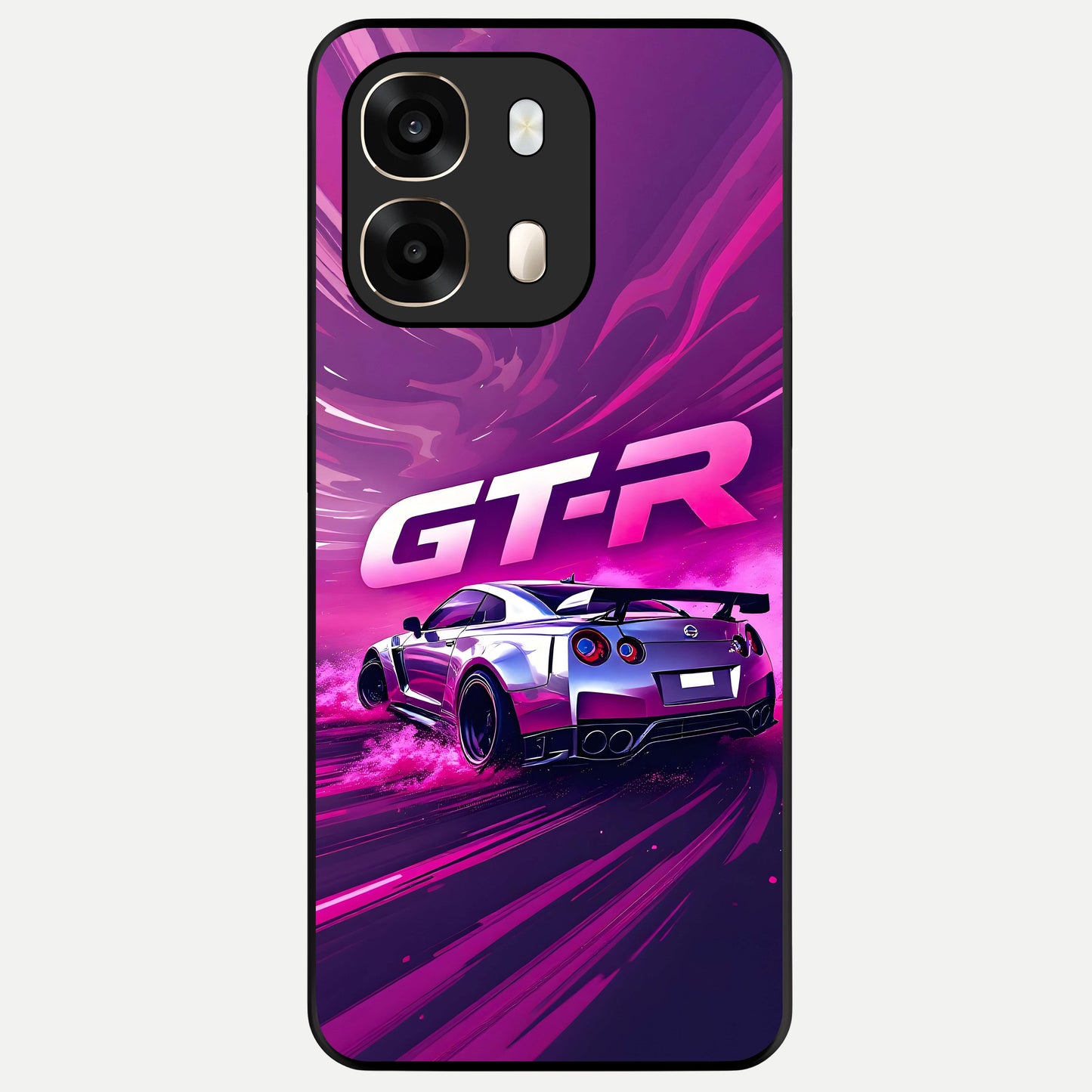  Speed Drift Legend Glass Case For Oppo A6  back cover – full design glossy printed glass finish