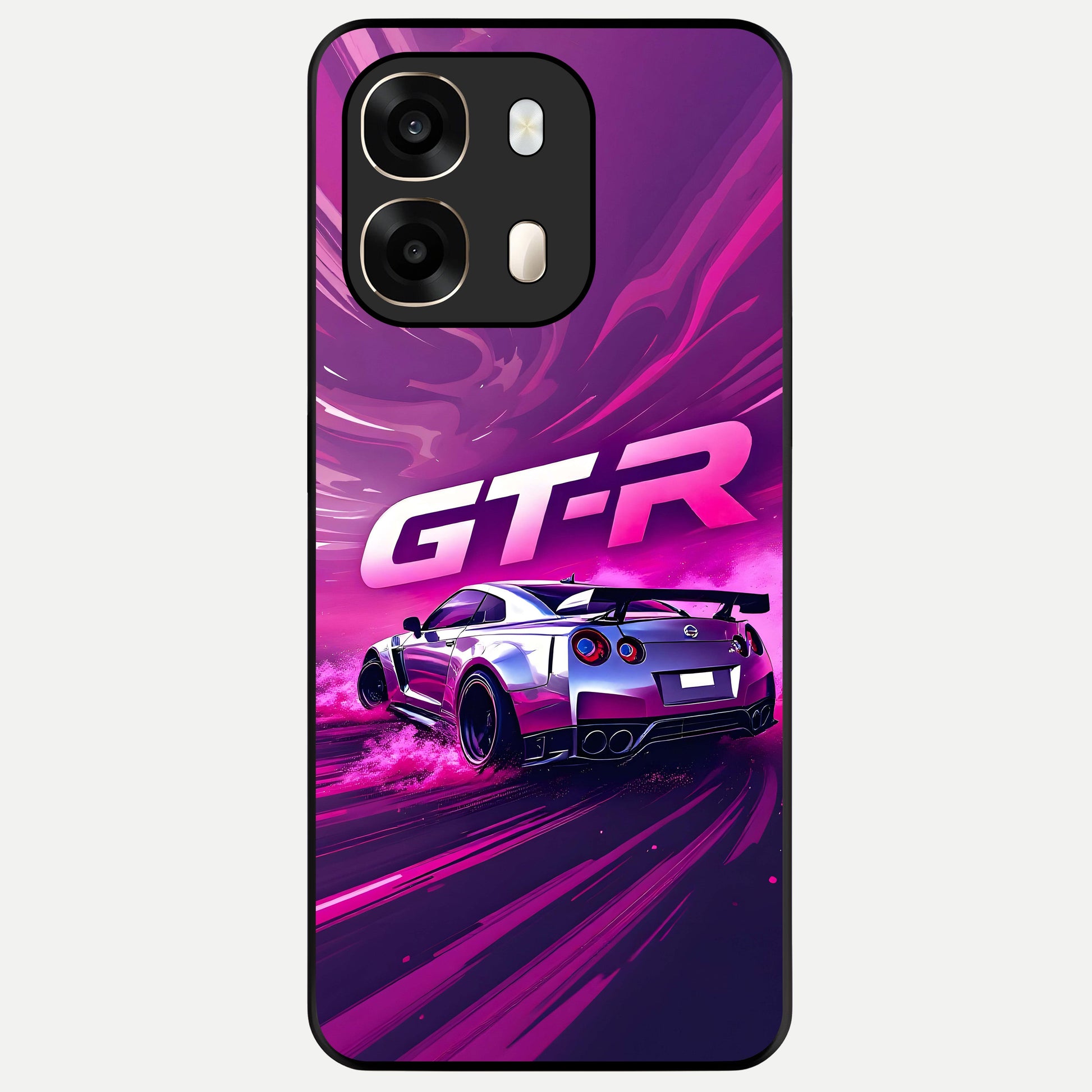  Speed Drift Legend Glass Case For Oppo A6  back cover – full design glossy printed glass finish