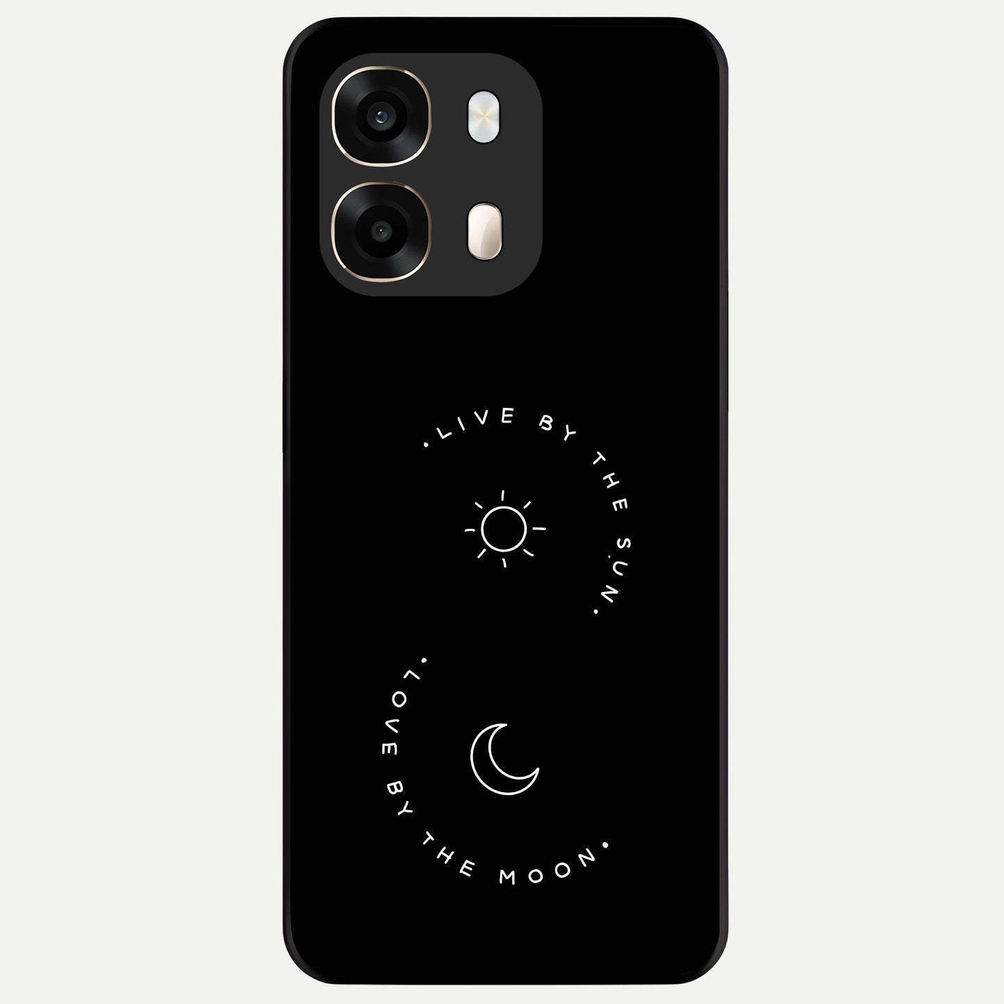  Sunflower Cat Art Glass Case For Oppo A6  back cover – full design glossy printed glass finish