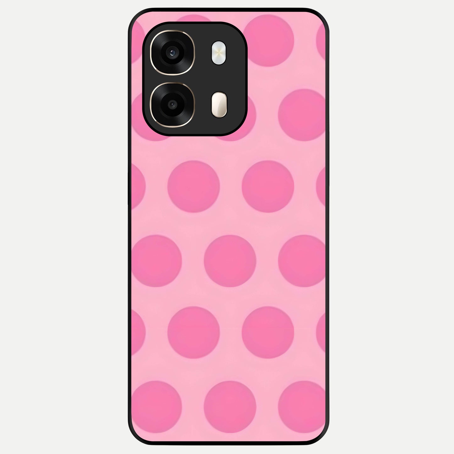  Sweet Dot Dreams Glass Case For Oppo A6  back cover – full design glossy printed glass finish
