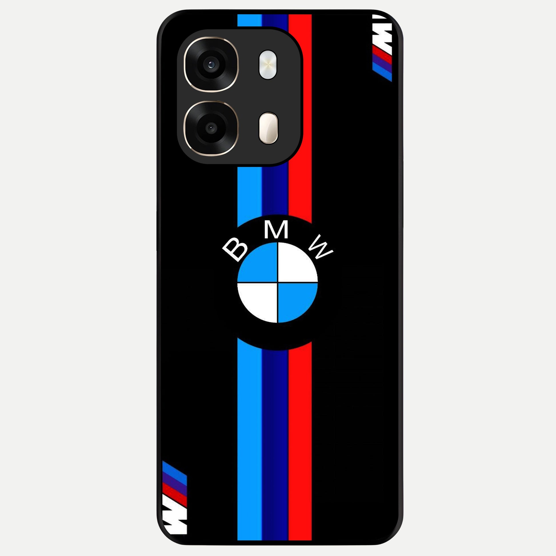  Turbo BMW Beast Glass Case For Oppo A6  back cover – full design glossy printed glass finish
