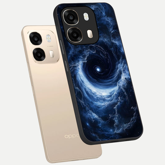  Stunning Galaxy phone case For Oppo A6  showing premium glass back cover with detailed artwork
