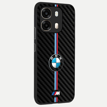  BMW Pattern back cover For Oppo A6  slim fit glass case with vibrant aesthetic design