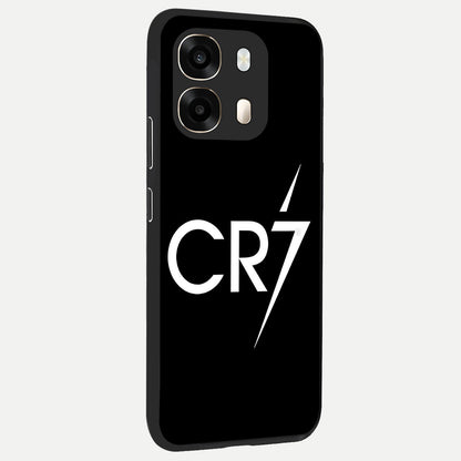 CR7 Elite Strike back cover For Oppo A6  slim fit glass case with vibrant aesthetic design