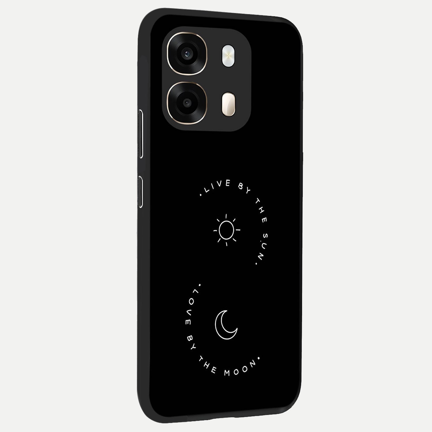  Sunflower Cat Art back cover For Oppo A6  slim fit glass case with vibrant aesthetic design