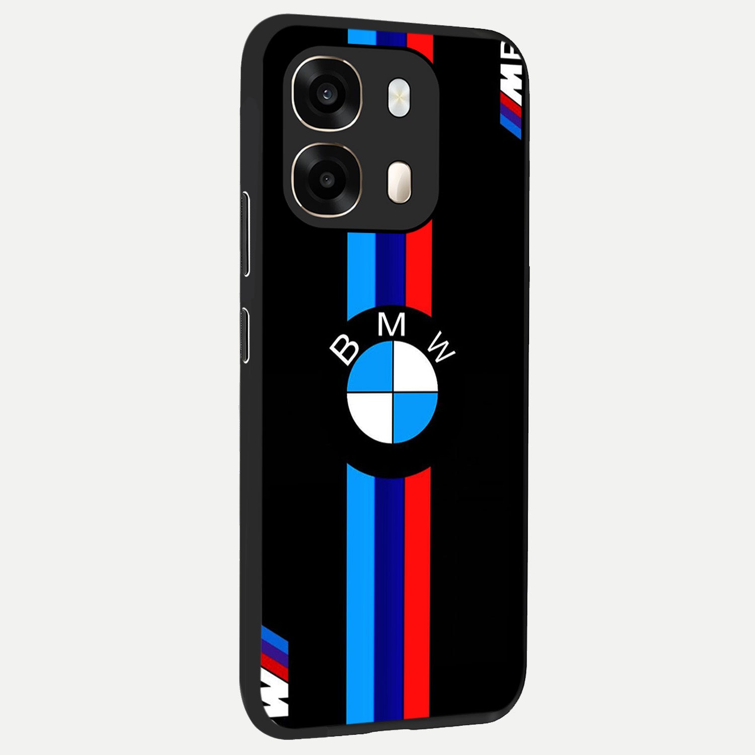  Turbo BMW Beast back cover For Oppo A6  slim fit glass case with vibrant aesthetic design