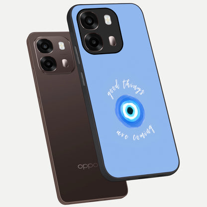 Bright Future Ahead phone case For Oppo A6 Pro 5G showing premium glass back cover with detailed artwork