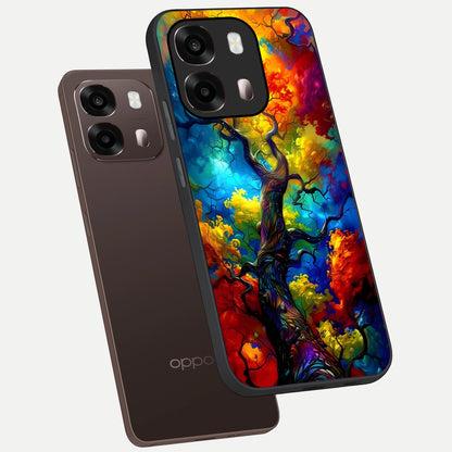  Colorful Soda Bottles phone case For Oppo A6 Pro 5G showing premium glass back cover with detailed artwork