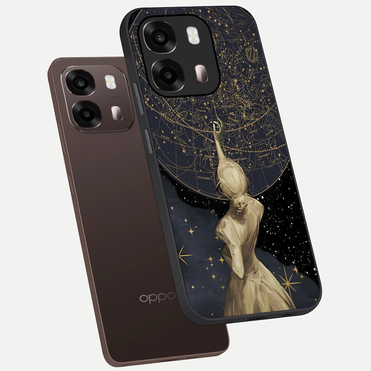 Taylor Swift Girl phone case For Oppo A6 Pro 5G showing premium glass back cover with detailed artwork