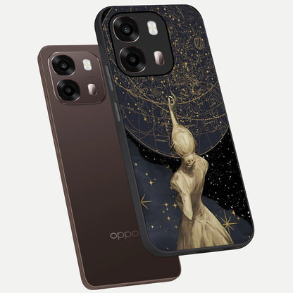  Taylor Swift Girl phone case For Oppo A6 Pro 5G showing premium glass back cover with detailed artwork