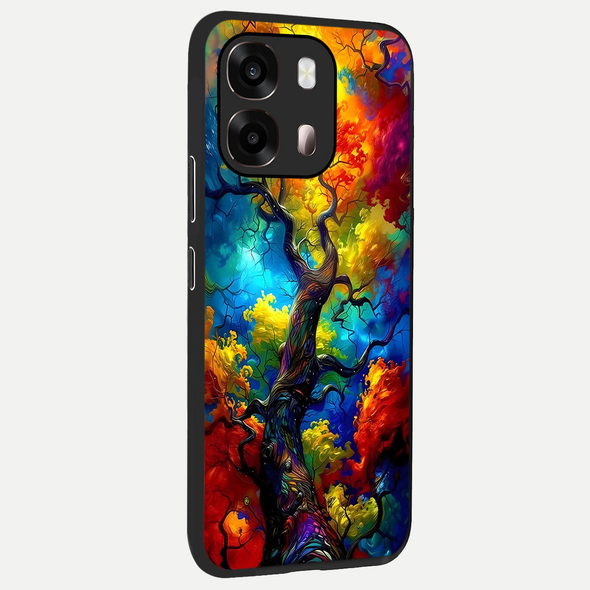  Colorful Soda Bottles back cover For Oppo A6 Pro 5G slim fit glass case with vibrant aesthetic design