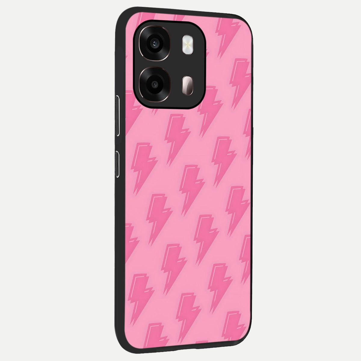  Pink Moo Magic back cover For Oppo A6 Pro 5G slim fit glass case with vibrant aesthetic design