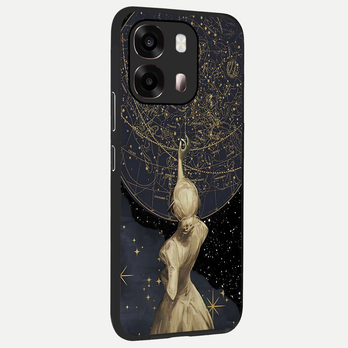  Taylor Swift Girl back cover For Oppo A6 Pro 5G slim fit glass case with vibrant aesthetic design