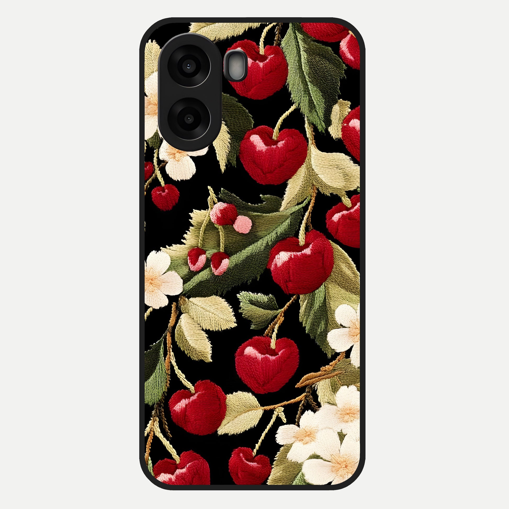  Blooming Spendor Bird Glass Case For Oppo A6s back cover – full design glossy printed glass finish