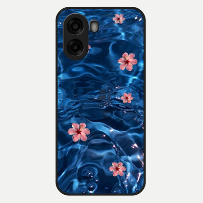  Bloom Thread Art Glass Case For Oppo A6s back cover – full design glossy printed glass finish