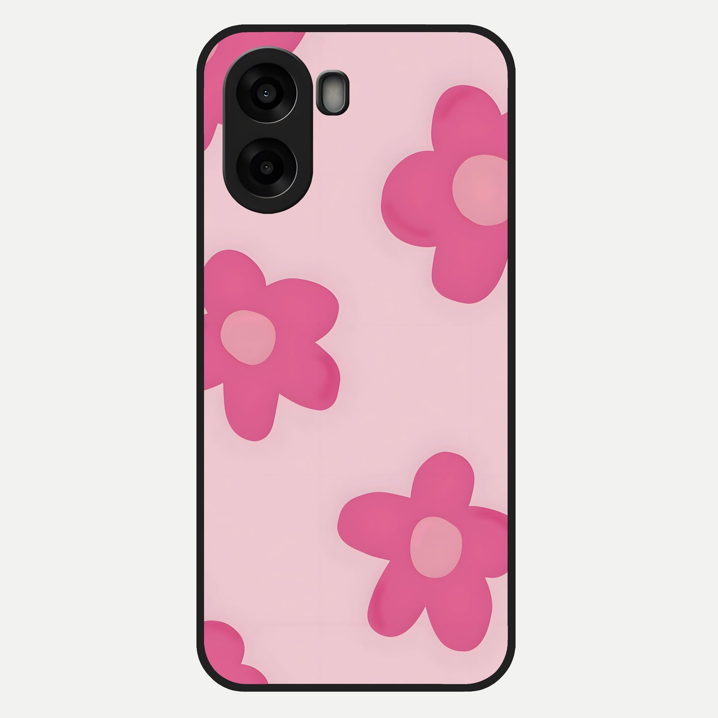  Candy Bloom Dreams Glass Case For Oppo A6s back cover – full design glossy printed glass finish