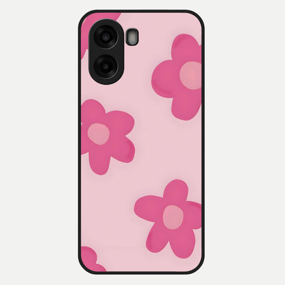  Candy Bloom Dreams Glass Case For Oppo A6s back cover – full design glossy printed glass finish
