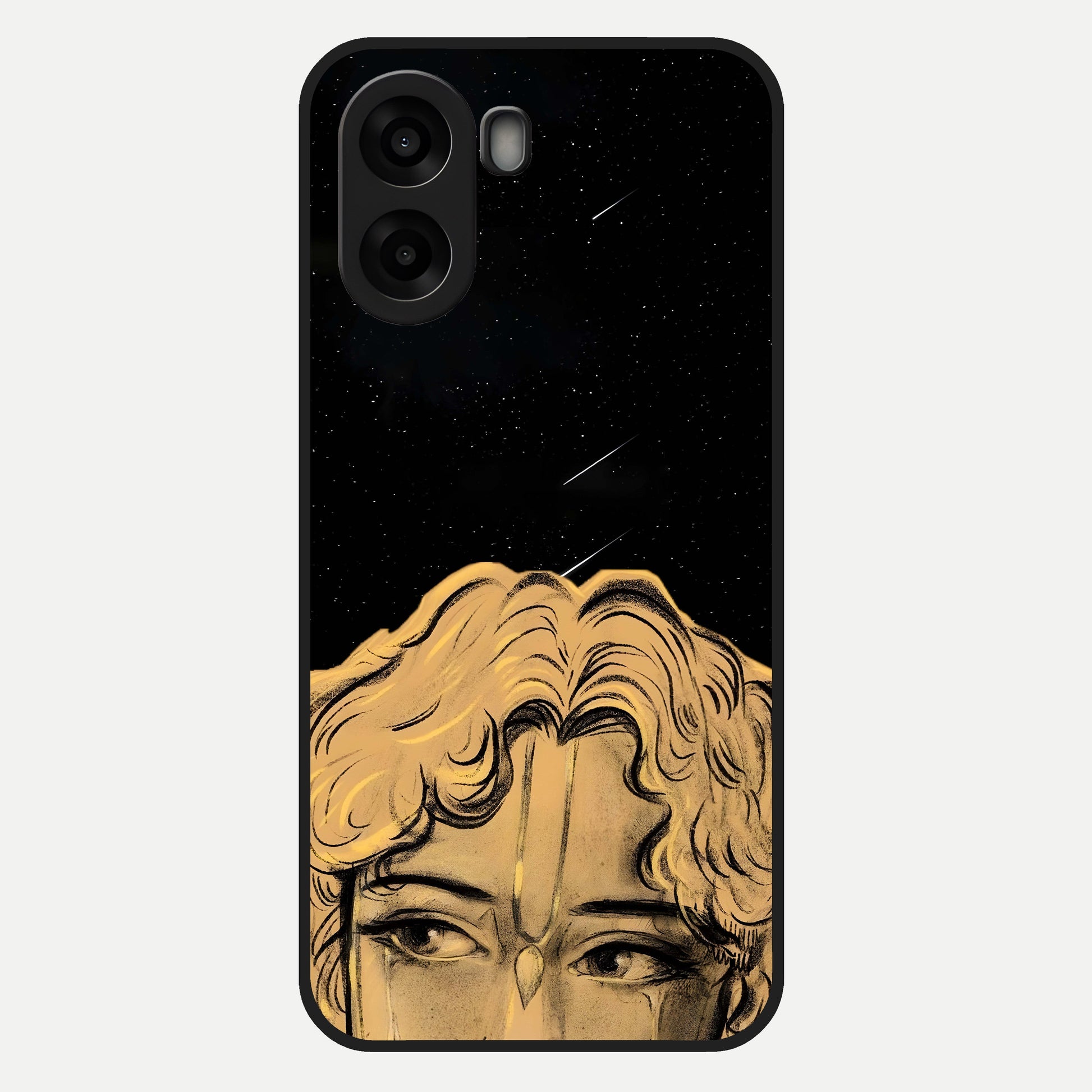  Celestial Gods Plan Glass Case For Oppo A6s back cover – full design glossy printed glass finish