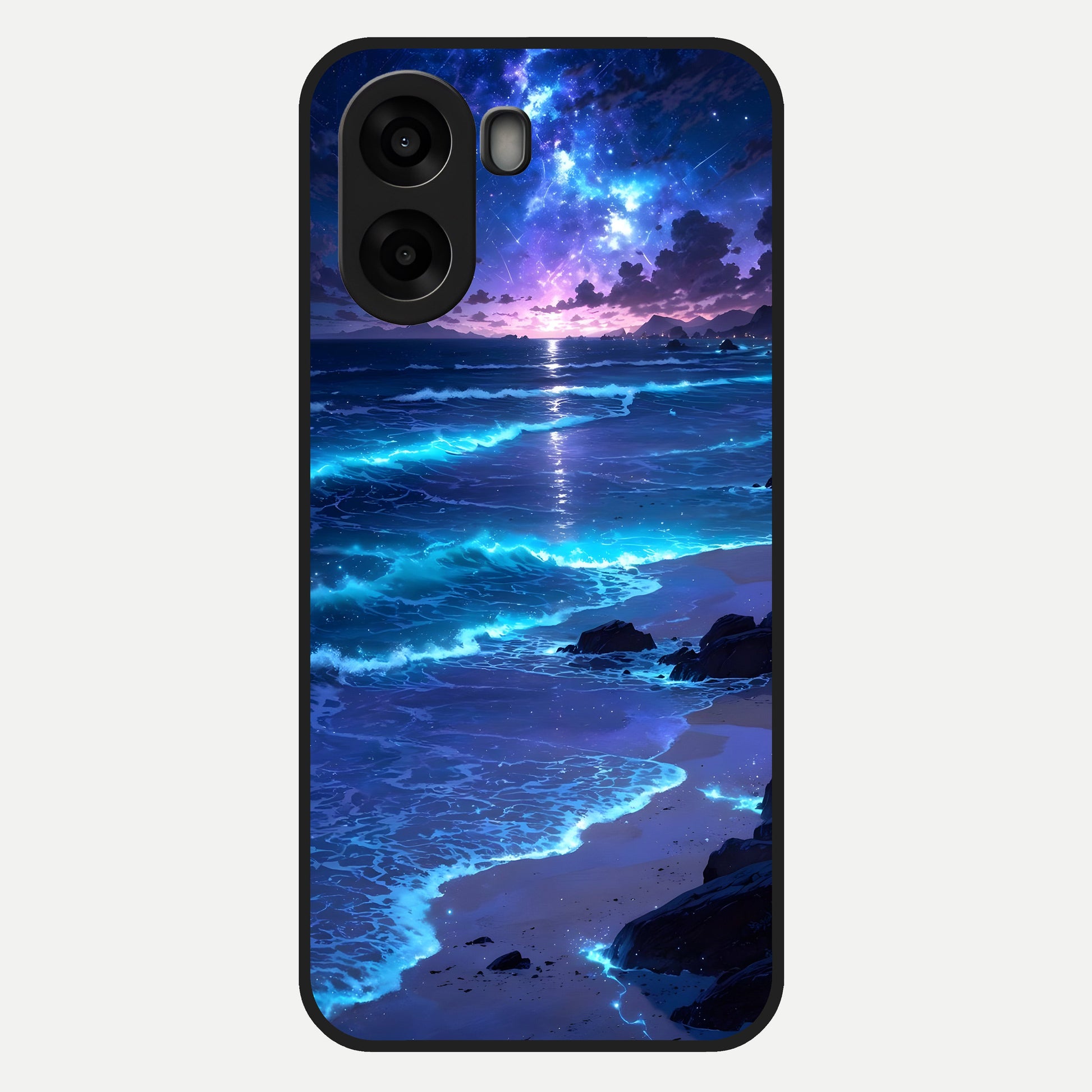  Classic Damn Look Glass Case For Oppo A6s back cover – full design glossy printed glass finish