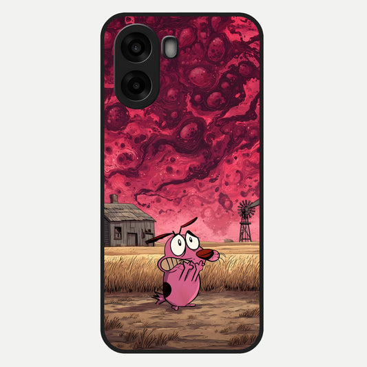  Courage Under Sky Glass Case For Oppo A6s back cover – full design glossy printed glass finish