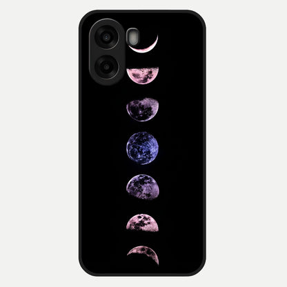  Crimson All Planets Glass Case For Oppo A6s back cover – full design glossy printed glass finish