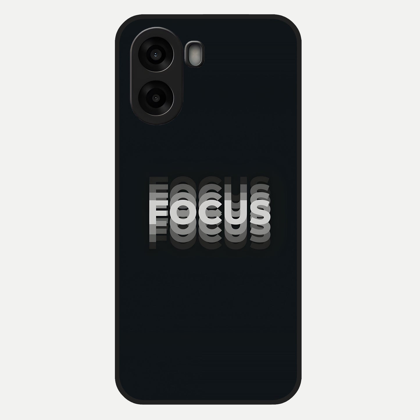  Mono Focus Vision Glass Case For Oppo A6s back cover – full design glossy printed glass finish