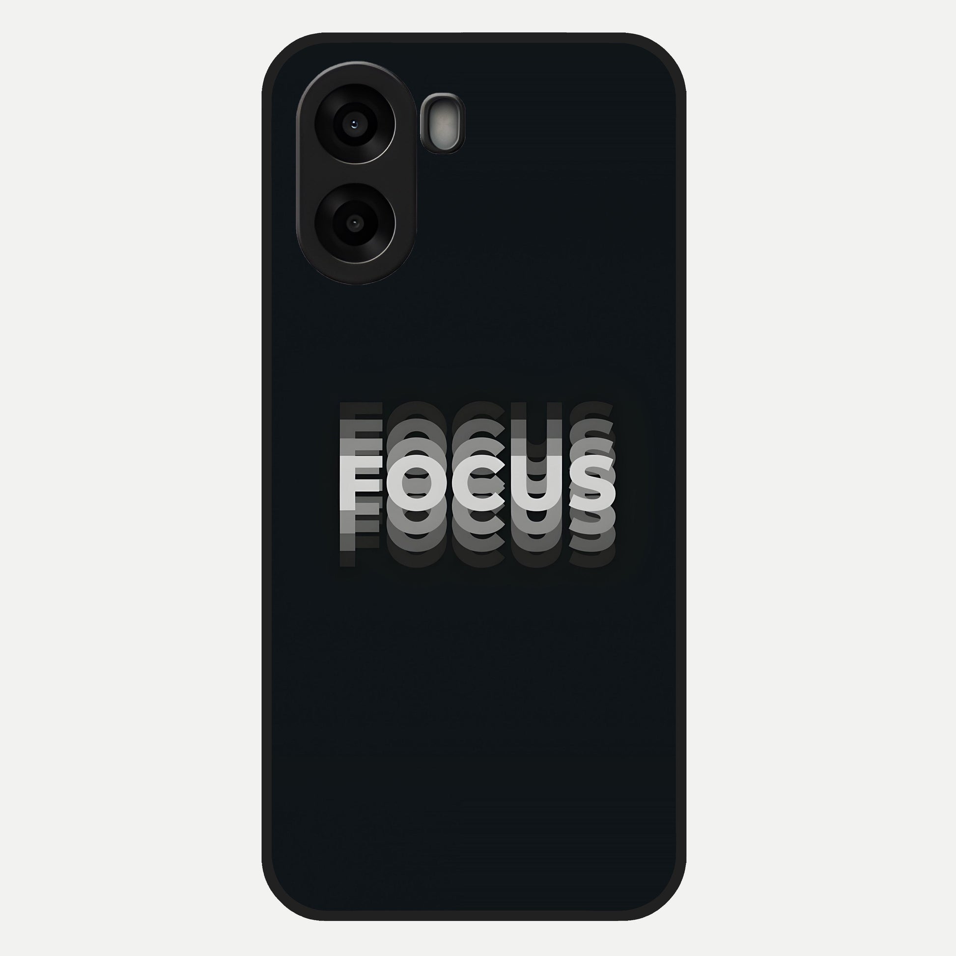  Mono Focus Vision Glass Case For Oppo A6s back cover – full design glossy printed glass finish