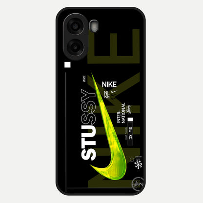  Neon Street Edition Glass Case For Oppo A6s back cover – full design glossy printed glass finish