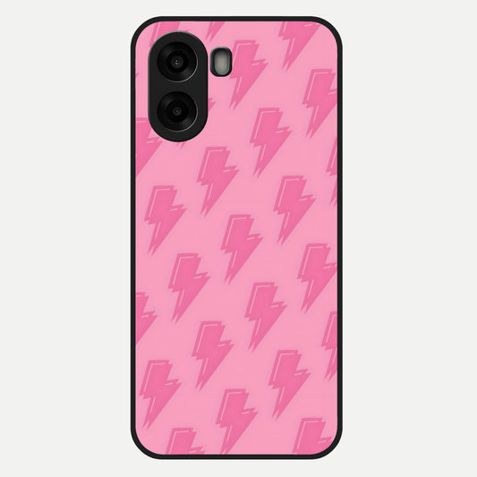  Pink Moo Magic Glass Case For Oppo A6s back cover – full design glossy printed glass finish