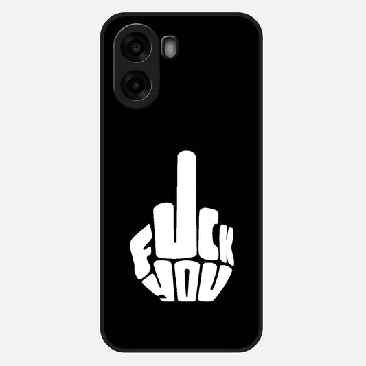  Rebel Mode On Glass Case For Oppo A6s back cover – full design glossy printed glass finish