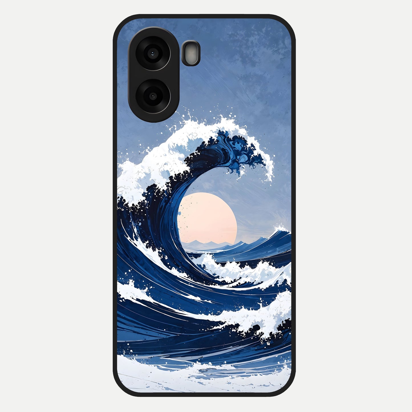  Rising Tide Power Glass Case For Oppo A6s back cover – full design glossy printed glass finish