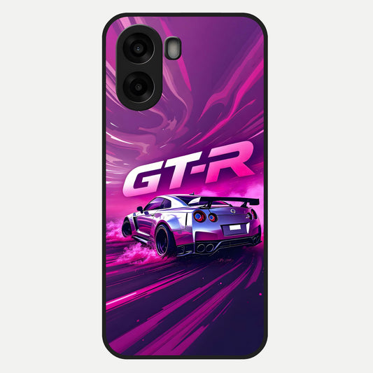  Speed Drift Legend Glass Case For Oppo A6s back cover – full design glossy printed glass finish