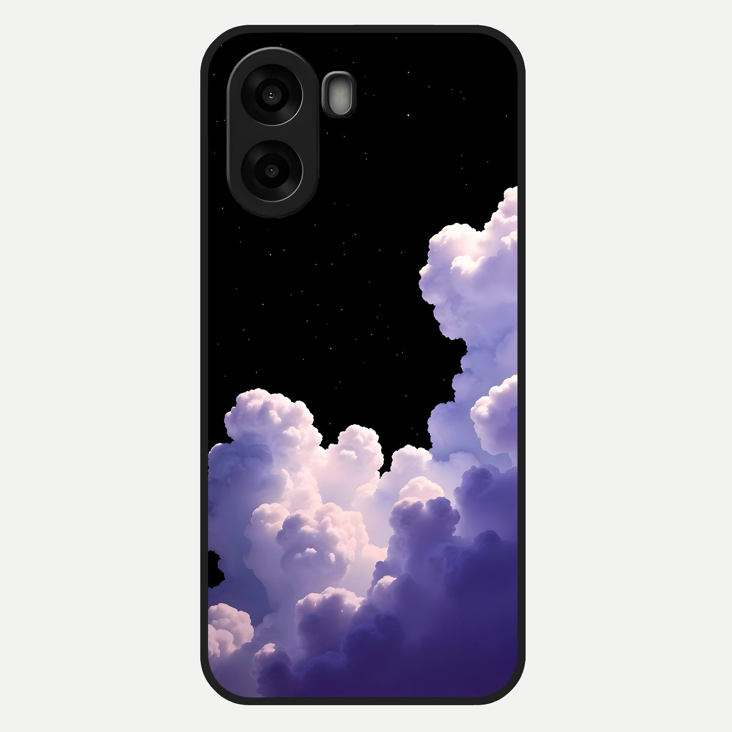  Starlit Night Whispers Glass Case For Oppo A6s back cover – full design glossy printed glass finish