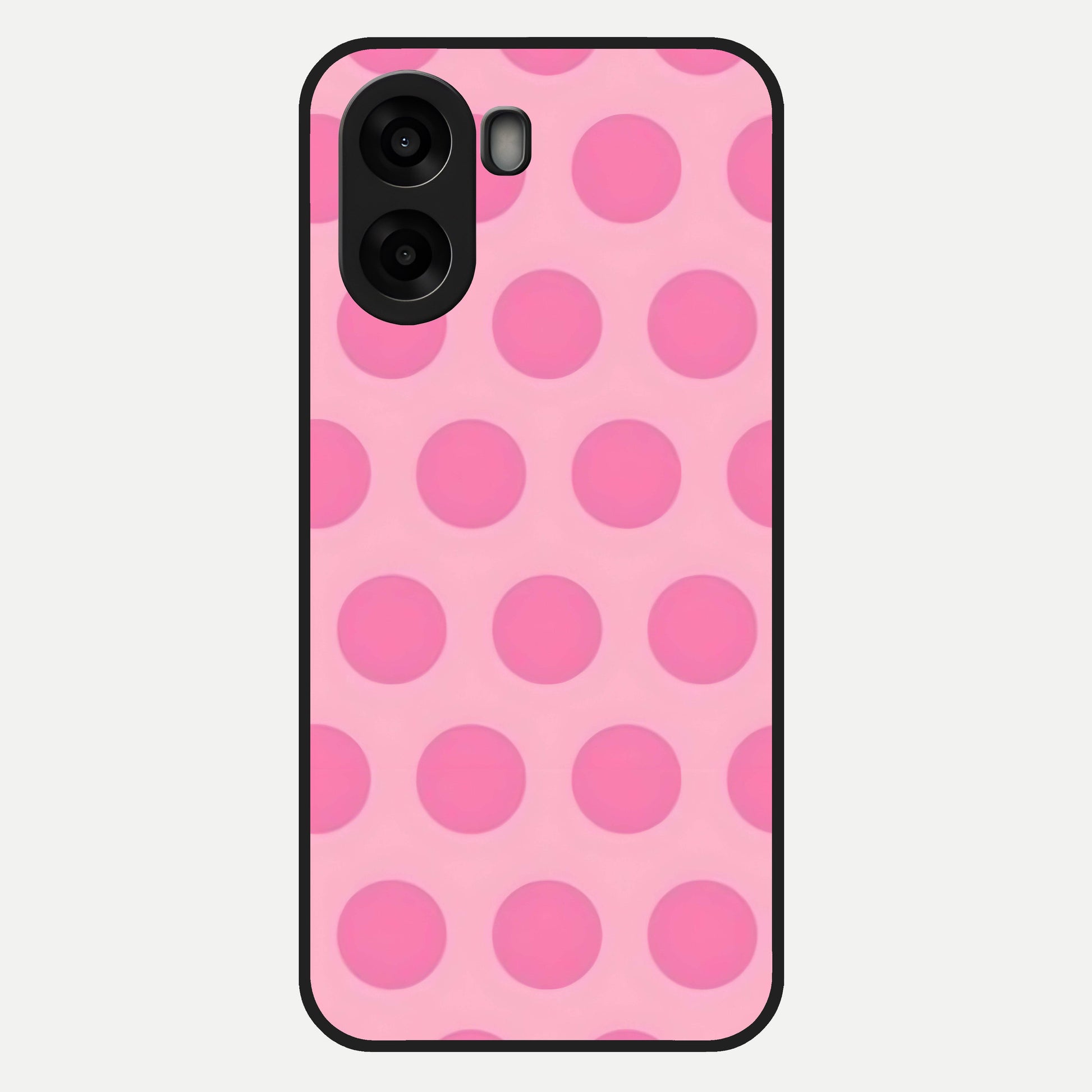  Sweet Dot Dreams Glass Case For Oppo A6s back cover – full design glossy printed glass finish
