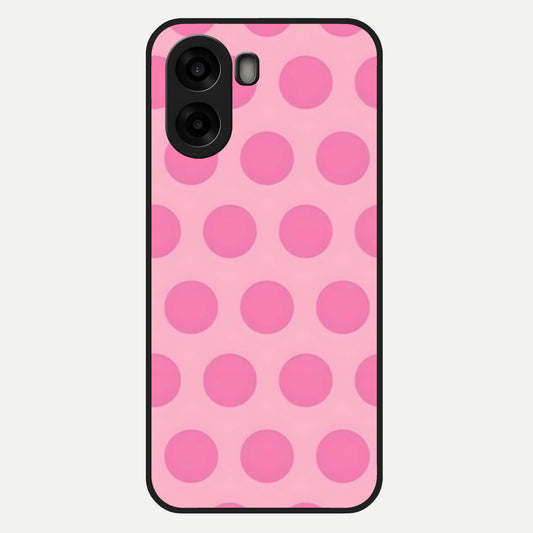  Sweet Dot Dreams Glass Case For Oppo A6s back cover – full design glossy printed glass finish