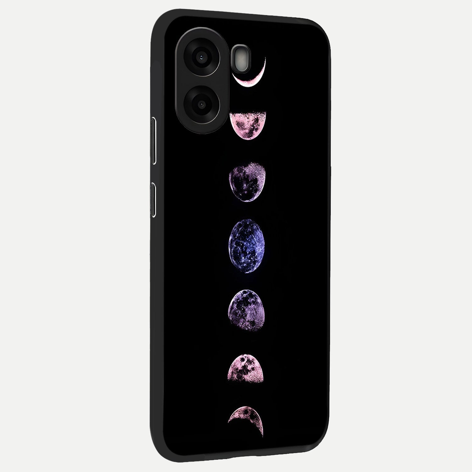  Crimson All Planets back cover For Oppo A6s slim fit glass case with vibrant aesthetic design