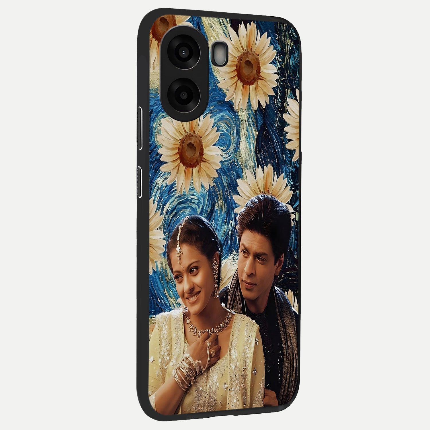  Eternal Love Story back cover For Oppo A6s slim fit glass case with vibrant aesthetic design