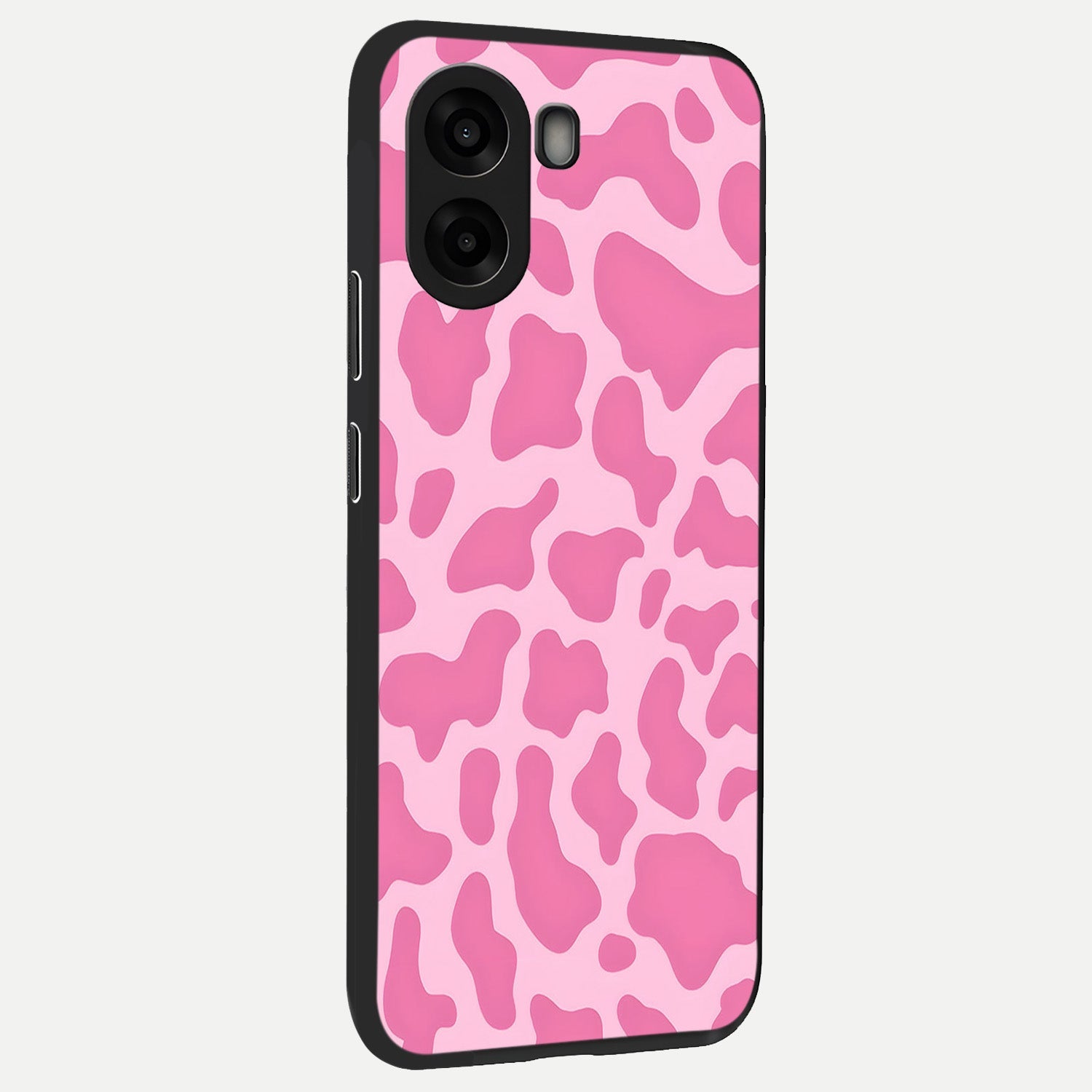 Pinkish Scenery back cover For Oppo A6s slim fit glass case with vibrant aesthetic design