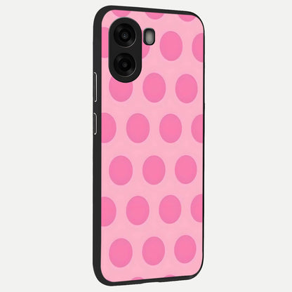  Sweet Dot Dreams back cover For Oppo A6s slim fit glass case with vibrant aesthetic design